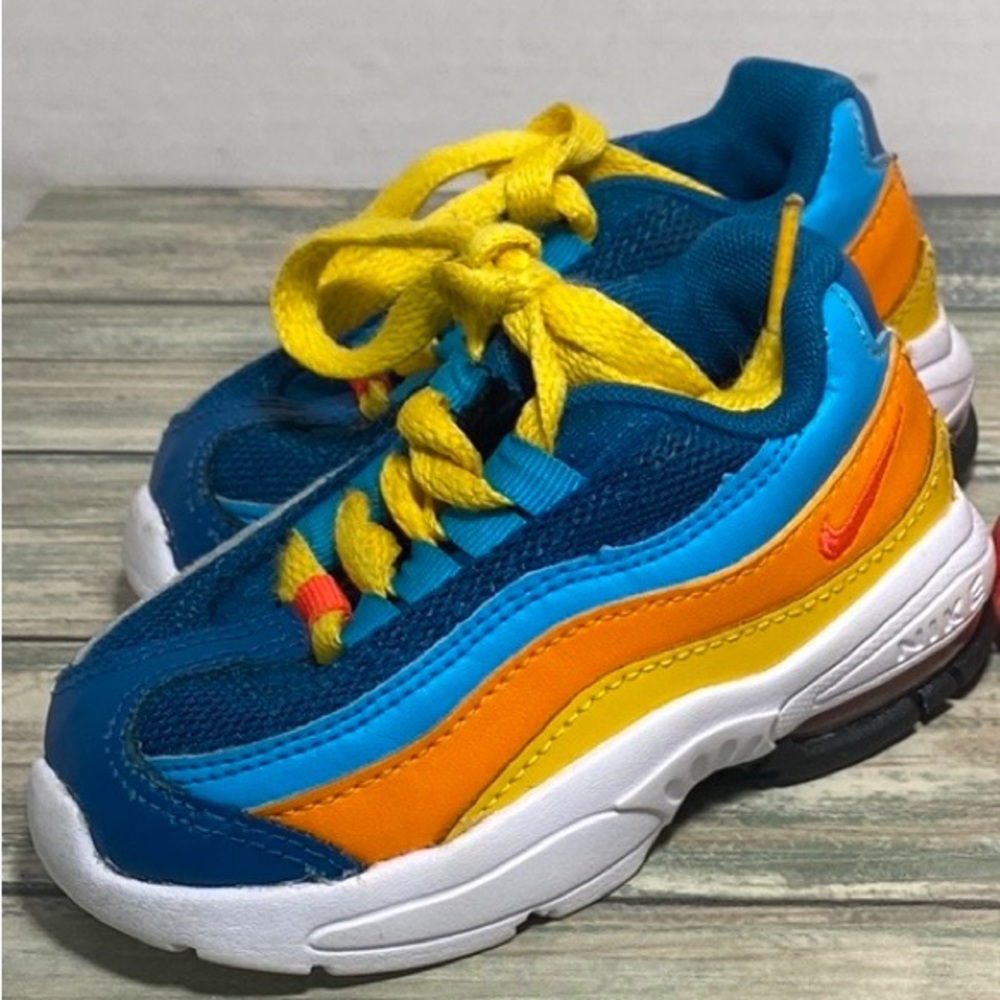 Nike Air Max 95 Abyss CJ9991-300 Boys Girls Kids Toddler Size 5c